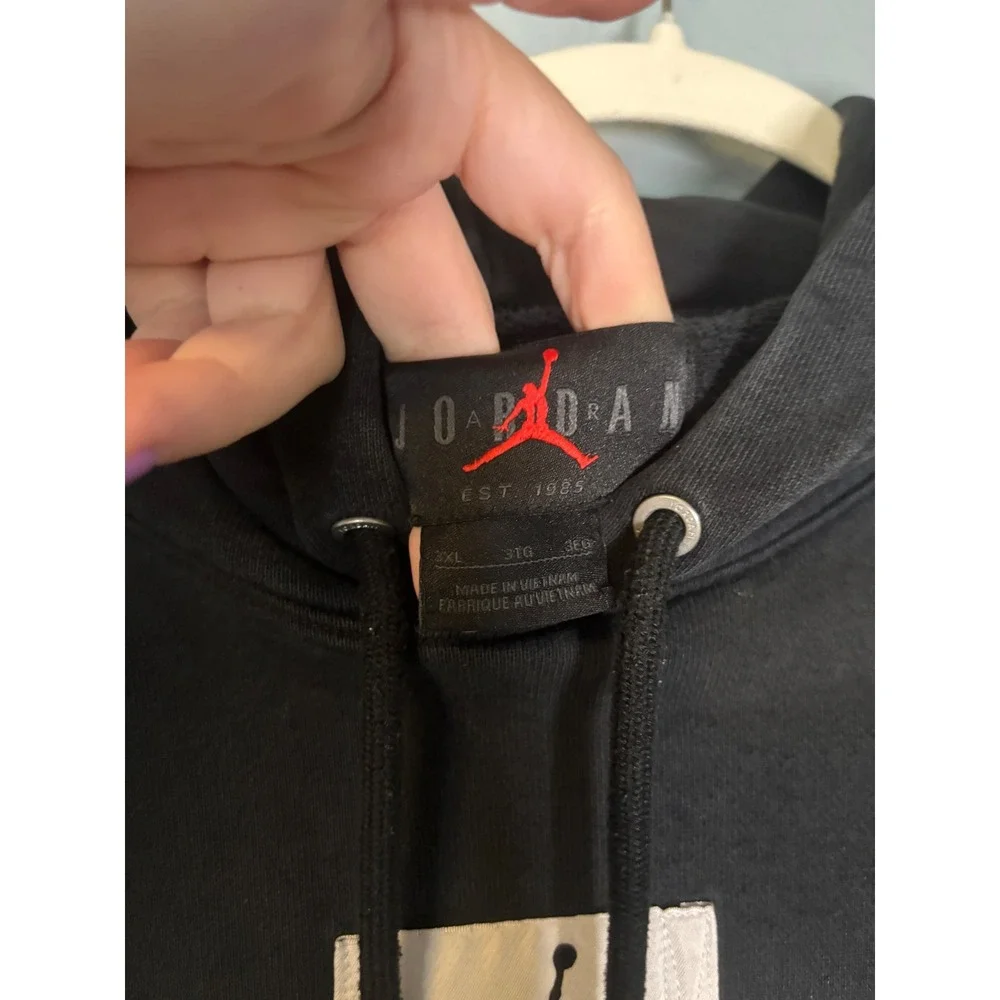 Jordan Men's Flight Essentials Hoodie Black Size 3XL